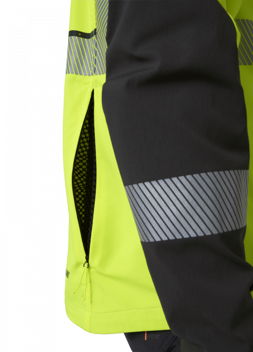 Jacheta reflectorizanta Helly Hansen ICU BRZ CL2, galben/negru, M [12]