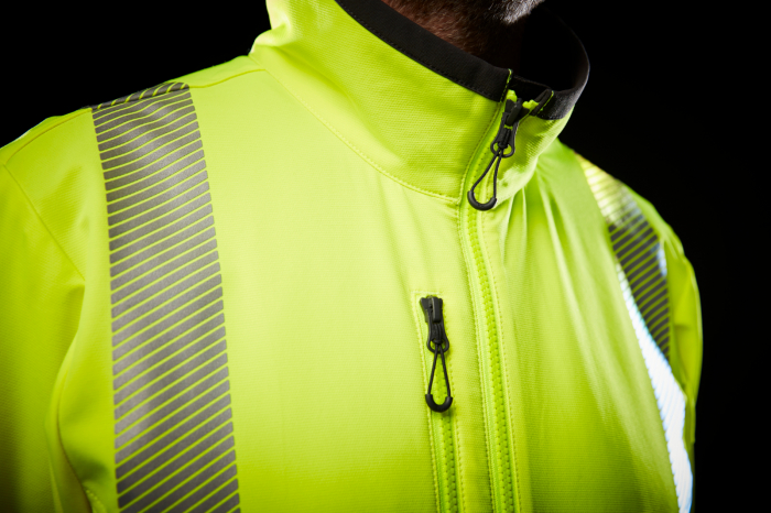 Jacheta reflectorizanta Helly Hansen ICU BRZ CL2, galben/negru, M [11]