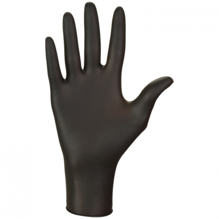 Manusi nitril nepudrate Nitrylex Black, cutie 100 bucati [2]