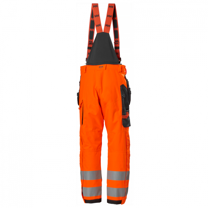 Pantaloni de lucru cu bretele Helly Hansen Alna 2.0 Shell Construction, impermeabili, reflectorizanti, HVC2 [2]