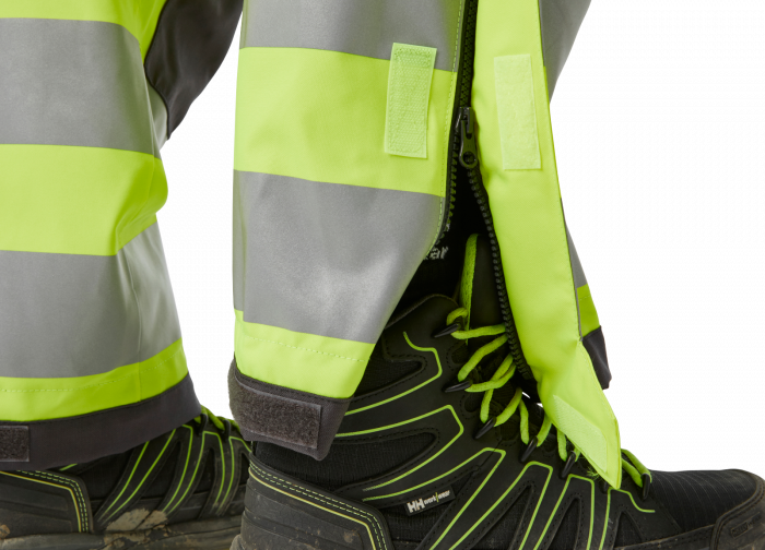 Pantaloni de lucru cu bretele Helly Hansen Alna 2.0 Shell Construction, impermeabili, reflectorizanti, HVC2 [7]