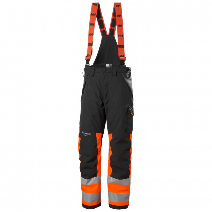 Pantaloni de lucru cu bretele Helly Hansen Alna 2.0 Shell, impermeabili, reflectorizanti, HVC1 [1]