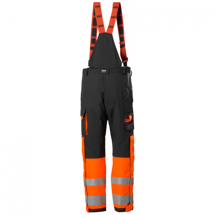 Pantaloni de lucru cu bretele Helly Hansen Alna 2.0 Shell, impermeabili, reflectorizanti, HVC1 [2]