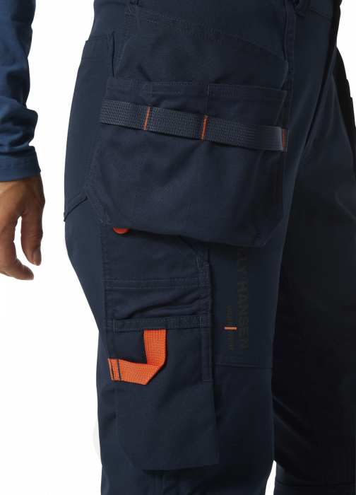 Pantaloni de lucru dama Helly Hansen BRZ Construction, bleumarin, C44 [5]