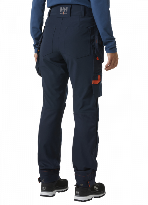 Pantaloni de lucru dama Helly Hansen BRZ Construction, bleumarin, C44 [4]