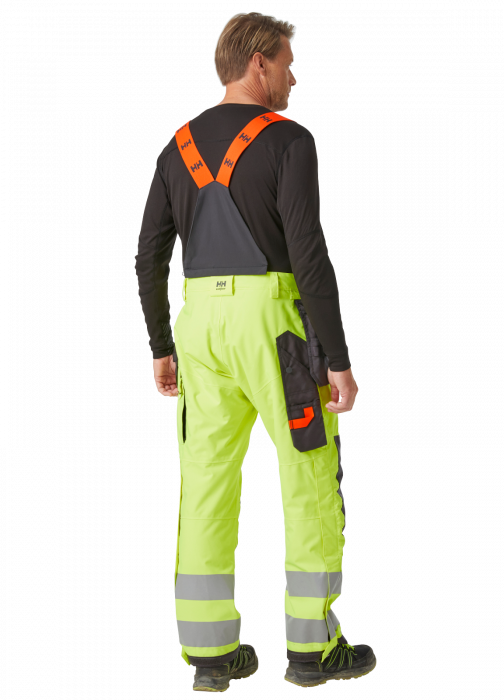 Pantaloni de lucru de iarna, cu bretele, Helly Hansen Alna 2.0 Winter Construction, impermeabili, reflectorizanti, HVC2 [4]
