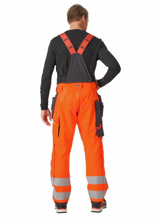 Pantaloni de lucru de iarna, cu bretele, Helly Hansen Alna 2.0 Winter Construction, impermeabili, reflectorizanti, HVC2 [4]