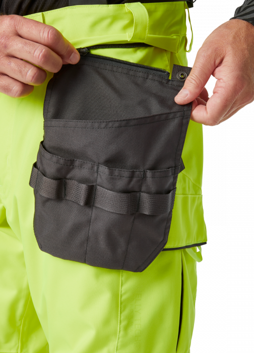 Pantaloni de lucru de iarna, cu bretele, Helly Hansen Alna 2.0 Winter Construction, impermeabili, reflectorizanti, HVC2 [5]