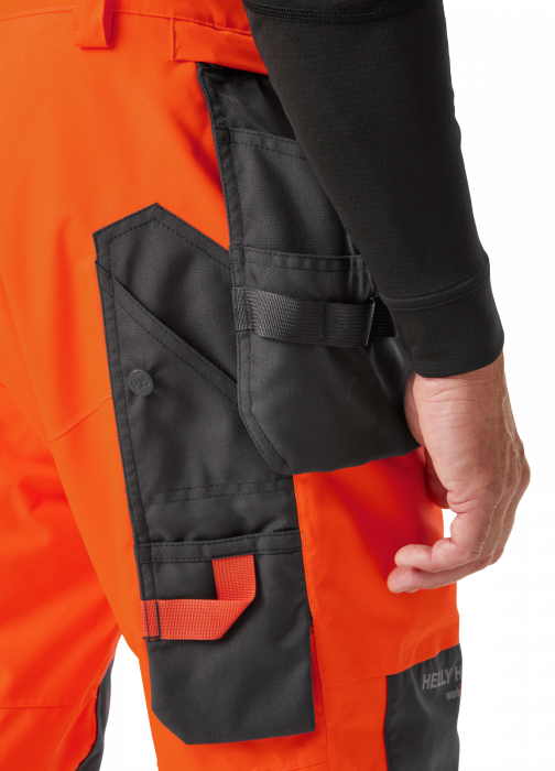 Pantaloni de lucru de iarna, cu bretele, Helly Hansen Alna 2.0 Winter Construction, impermeabili, reflectorizanti, HVC2 [6]