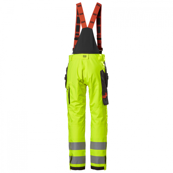 Pantaloni de lucru de iarna, cu bretele, Helly Hansen Alna 2.0 Winter Construction, impermeabili, reflectorizanti, HVC2 [2]