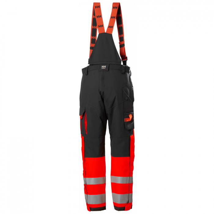 Pantaloni de lucru de iarna, cu bretele, Helly Hansen Alna 2.0 Winter, impermeabili, reflectorizanti, HVC1 [2]