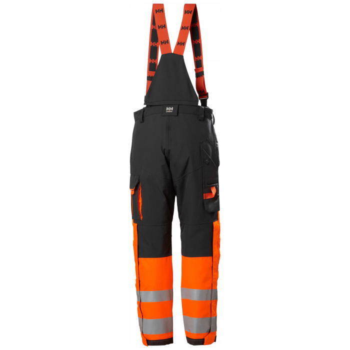 Pantaloni de lucru de iarna, cu bretele, Helly Hansen Alna 2.0 Winter, impermeabili, reflectorizanti, HVC1 [2]
