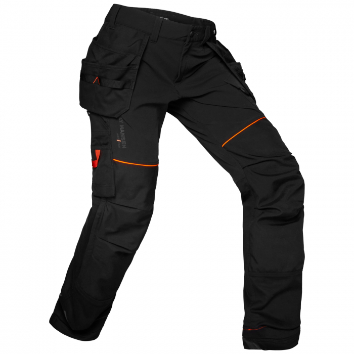 Pantaloni de lucru Helly Hansen Chelsea Evolution BRZ Construction, negri, D104 [2]