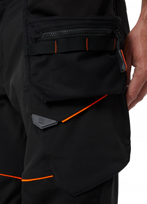 Pantaloni de lucru Helly Hansen Chelsea Evolution BRZ Construction, negri, D104 [7]