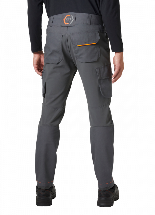 Pantaloni de lucru Helly Hansen Chelsea Evolution Cargo, gri inchis [4]