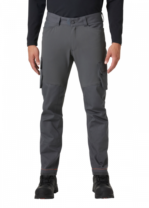 Pantaloni de lucru Helly Hansen Chelsea Evolution Cargo, gri inchis [3]