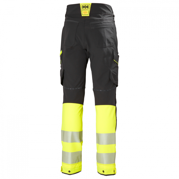 Pantaloni de lucru Helly Hansen ICU BRZ Cargo CL1, galben/negru, C156 [2]