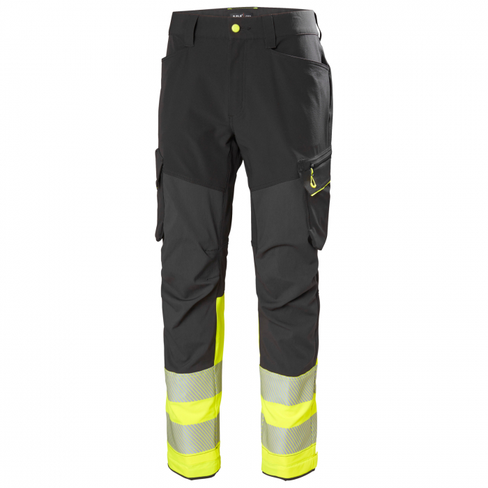 Pantaloni de lucru Helly Hansen ICU BRZ Cargo CL1, galben/negru, C156 [1]