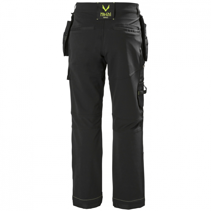 Pantaloni de lucru Helly Hansen Magni Construction, negri, C46 [2]