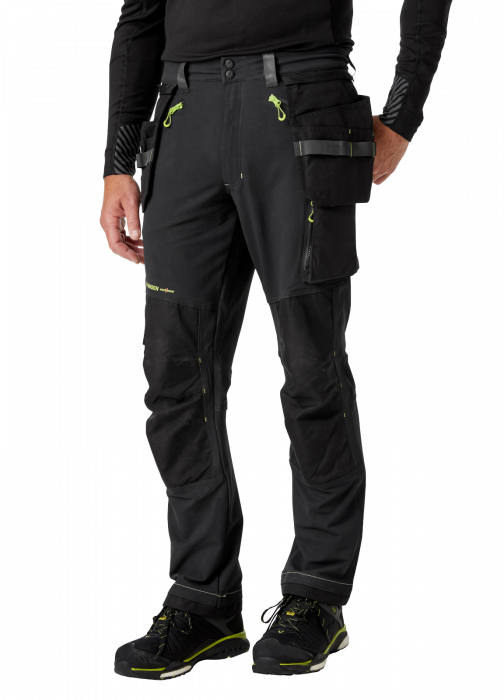 Pantaloni de lucru Helly Hansen Magni Construction, negri, C46 [4]