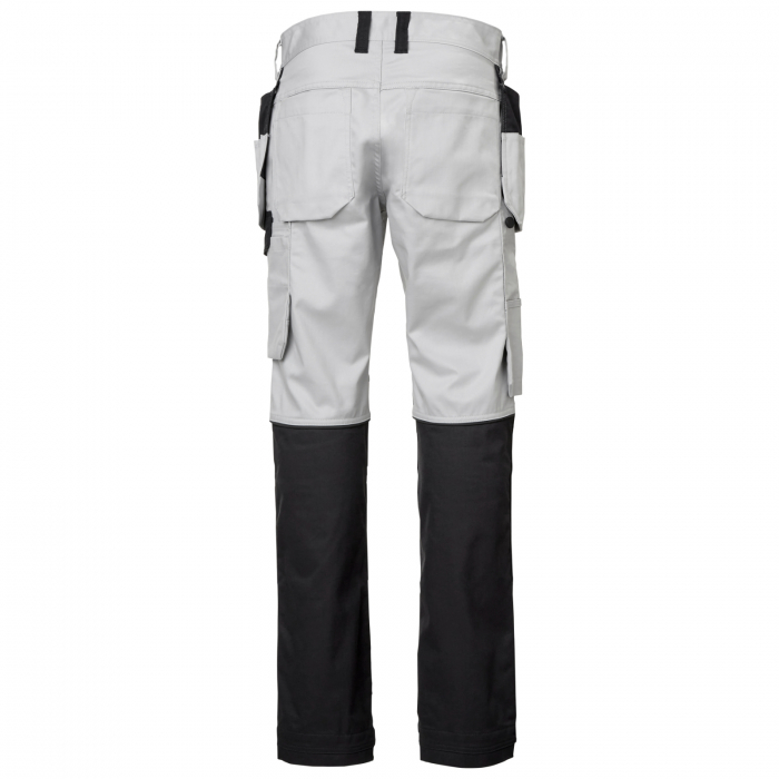 Pantaloni de lucru Helly Hansen Manchester Construction, gri deschis/negru, C44 [2]