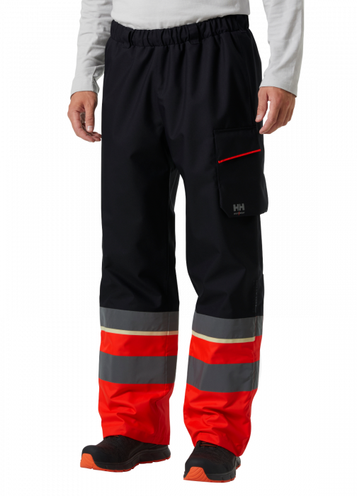 Pantaloni de lucru Helly Hansen UC-ME Shell, impermeabili, reflectorizanti, HVC1 [3]