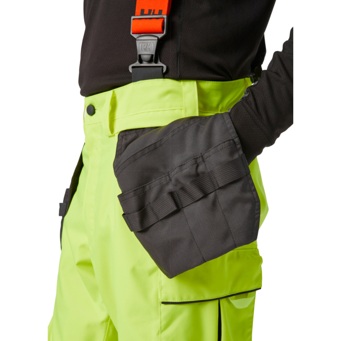 Pantaloni de lucru reflectorizanti cu bretele Helly Hansen Alna 2.0 Shell Construction Pant CL2 [6]