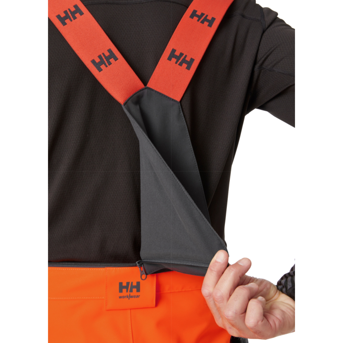 Pantaloni de lucru reflectorizanti cu bretele Helly Hansen Alna 2.0 Shell Construction Pant CL2 [5]