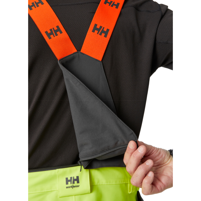 Pantaloni de lucru reflectorizanti cu bretele Helly Hansen Alna 2.0 Shell Construction Pant CL2 [5]