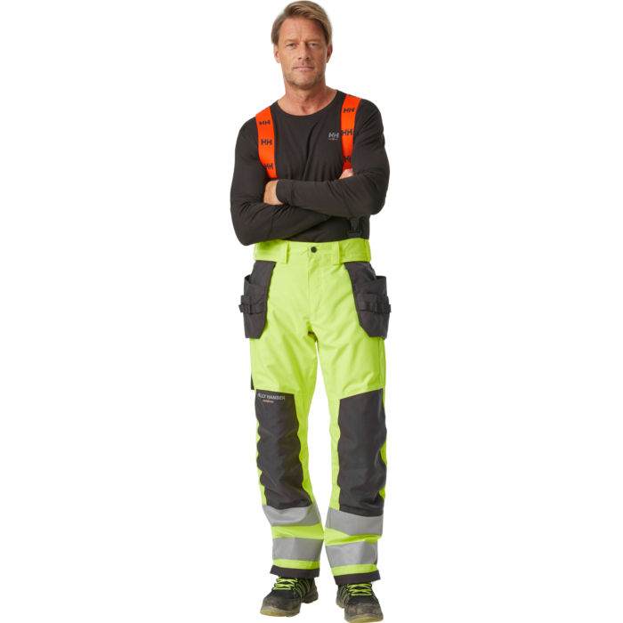 Pantaloni de lucru reflectorizanti cu bretele Helly Hansen Alna 2.0 Winter Construction Pant CL2 [3]