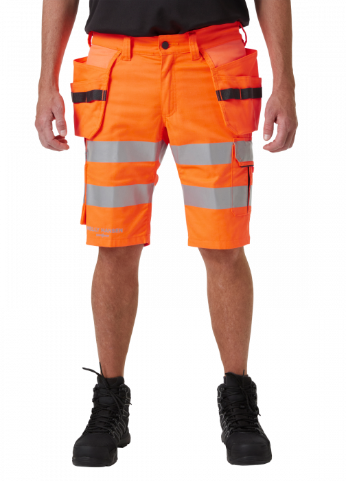 Pantaloni de lucru scurti Helly Hansen Alna 2.0 Construction, reflectorizanti, HVC1 [3]