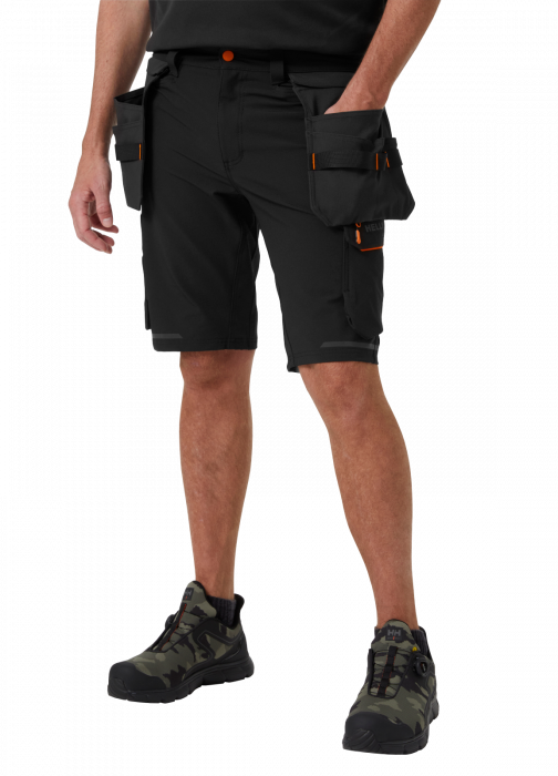 Pantaloni de lucru scurti Helly Hansen Kensington Construction, negri, C68 [3]