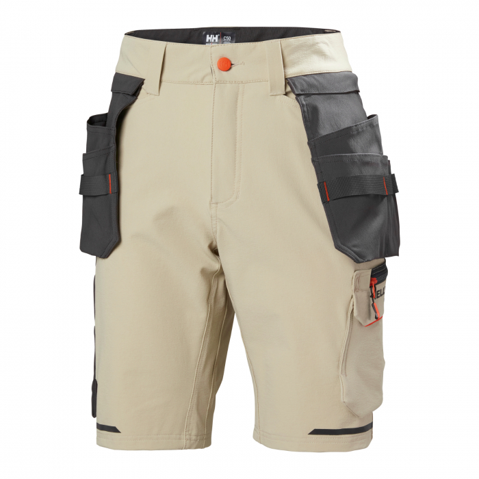 Pantaloni de lucru scurti Helly Hansen Kensington Construction, bej, C68 [1]