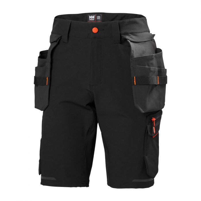 Pantaloni de lucru scurti Helly Hansen Kensington Construction, negri, C68 [1]