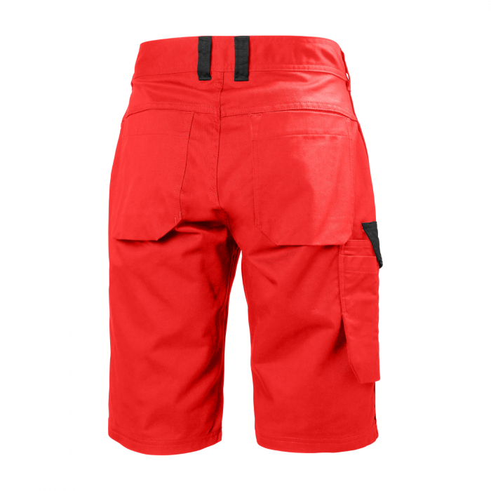 Pantaloni de lucru scurti Helly Hansen Manchester, rosu/negru, C48 [2]