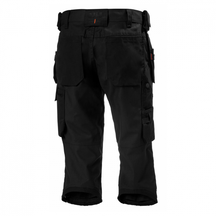 Pantaloni de lucru trei sferturi Helly Hansen Oxford Pirate, negri, C46 [2]