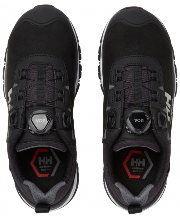 Pantofi protectie dama Helly Hansen Luna Low BOA HT, S3, WR, SRC, ESD, negru/gri [4]