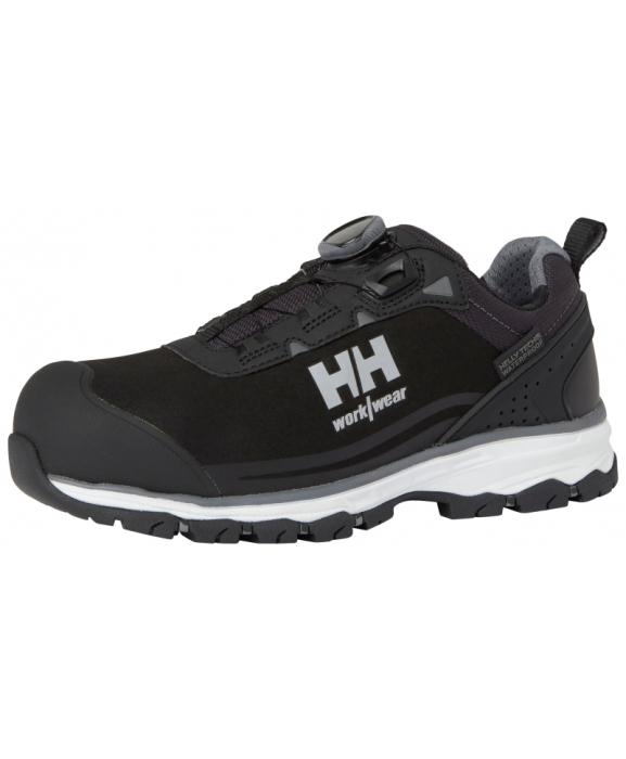 Pantofi protectie dama Helly Hansen Luna Low BOA HT, S3, WR, SRC, ESD, negru/gri [2]