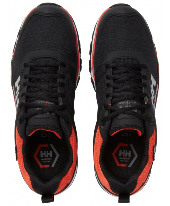 Pantofi protectie Helly Hansen Chelsea Evolution 2 Low HT Soft Toe, O2, HRO, SRC, ESD, negru/portocaliu [4]