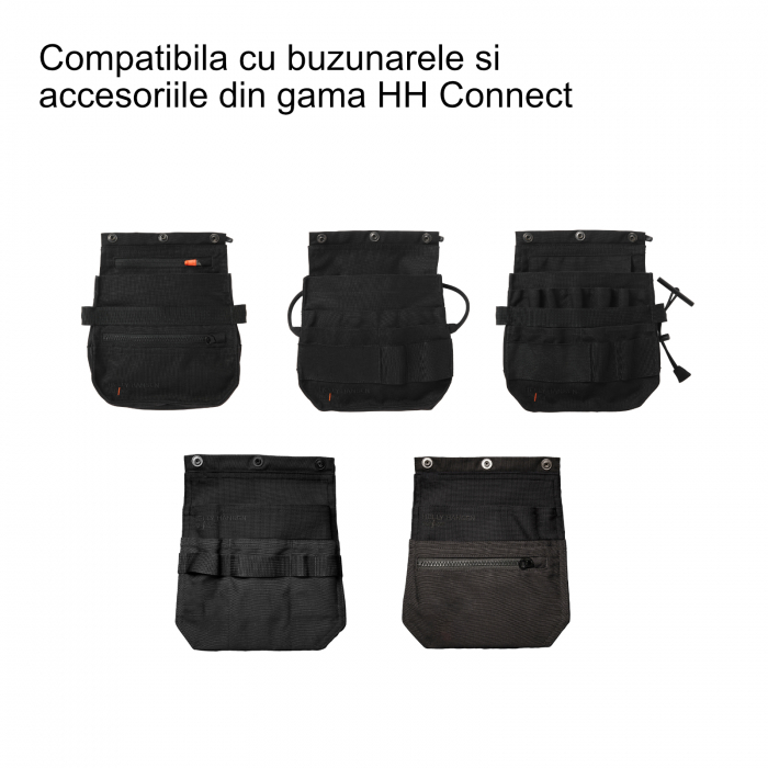 Salopeta de lucru Helly Hansen Kensington Winter Construction, neagra, XS [3]