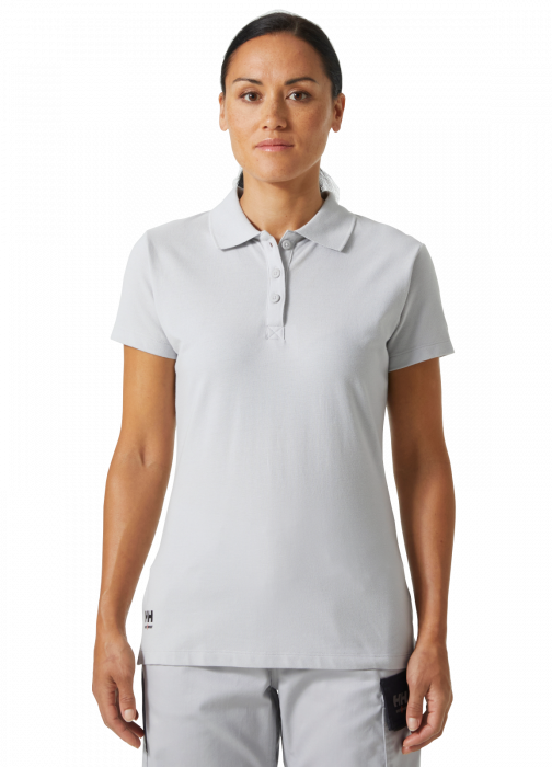 Tricou polo dama Helly Hansen Manchester, gri deschis, XS [3]