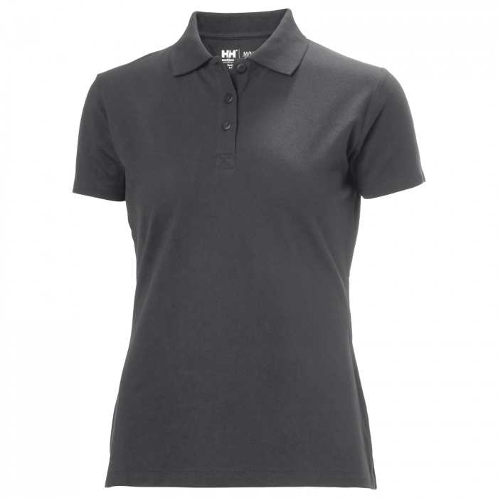 Tricou polo dama Helly Hansen Manchester, gri inchis, XS [1]