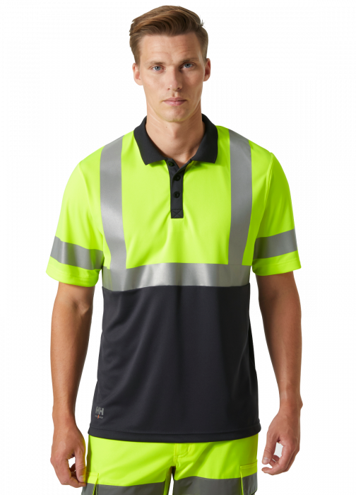 Tricou polo reflectorizant Helly Hansen Addvis CL1 [3]