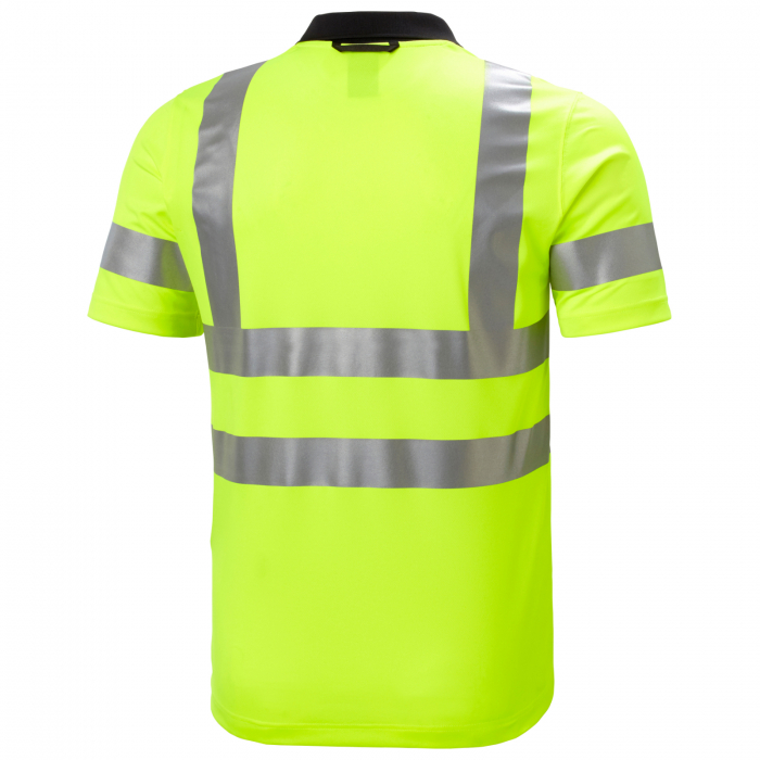 Tricou polo reflectorizant Helly Hansen Addvis CL2, galben, 4XL [2]