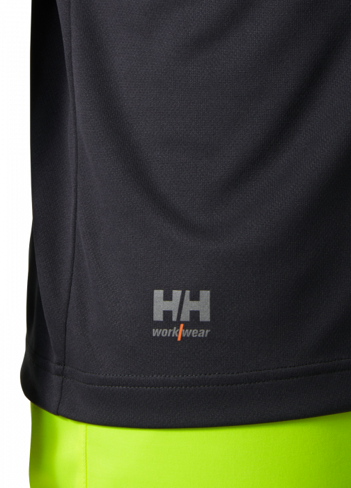 Tricou reflectorizant cu maneca lunga Helly Hansen Addvis CL1, galben/negru abanos, XS [5]
