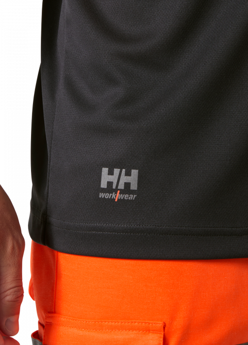 Tricou reflectorizant Helly Hansen Addvis CL1, portocaliu/negru abanos, 5XL [6]