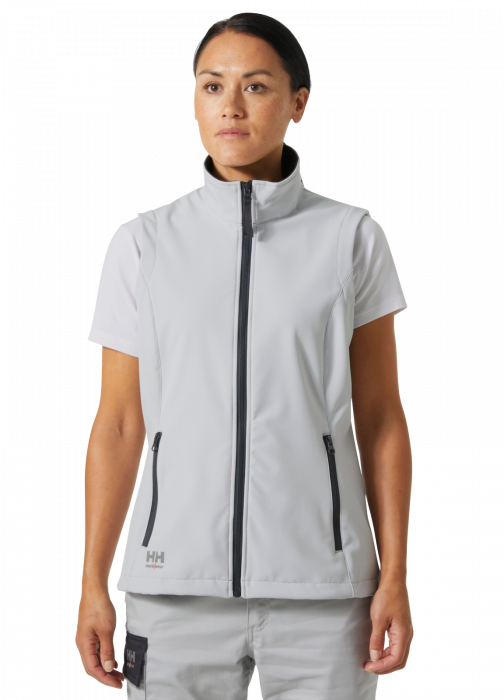 Vesta dama Helly Hansen Manchester 2.0 Softshell, gri, 3XL [3]