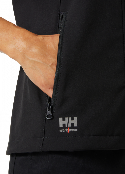 Vesta dama Helly Hansen Manchester 2.0 Softshell, neagra, L [5]