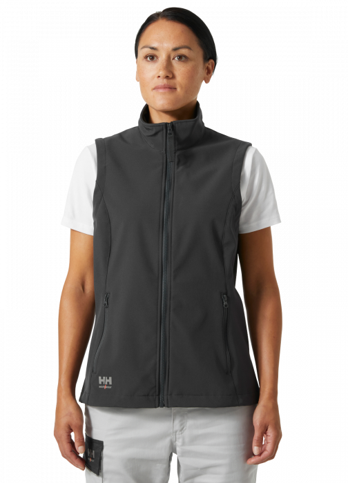 Vesta dama Helly Hansen Manchester 2.0 Softshell, negru abanos, XS [3]