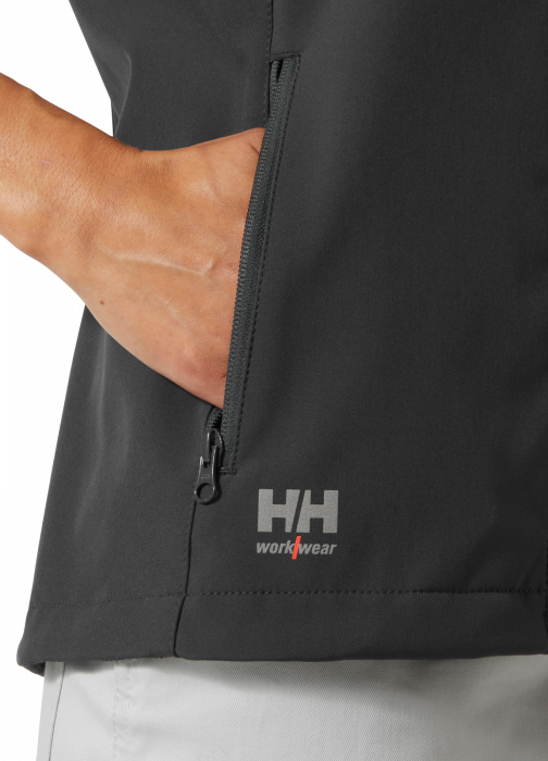 Vesta dama Helly Hansen Manchester 2.0 Softshell, negru abanos, XS [5]